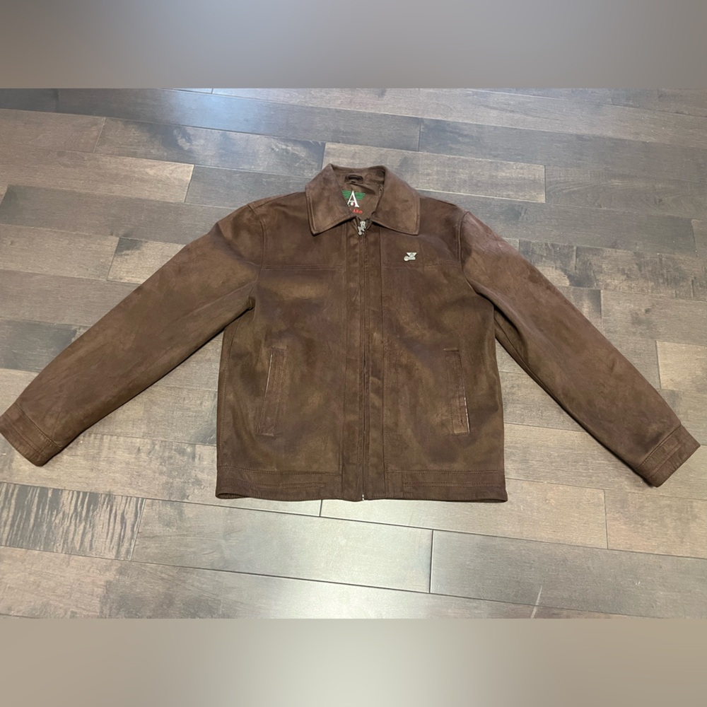 GA Milano vintage faux leather jacket S